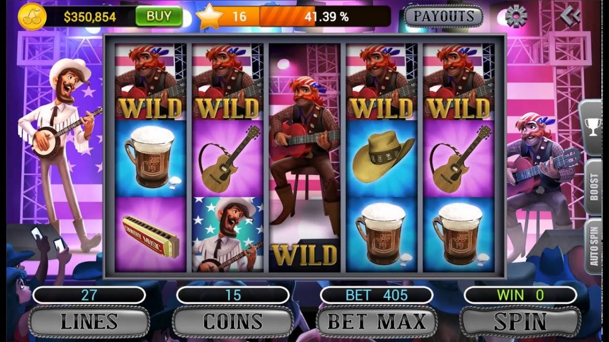 rock hero slots gameplay